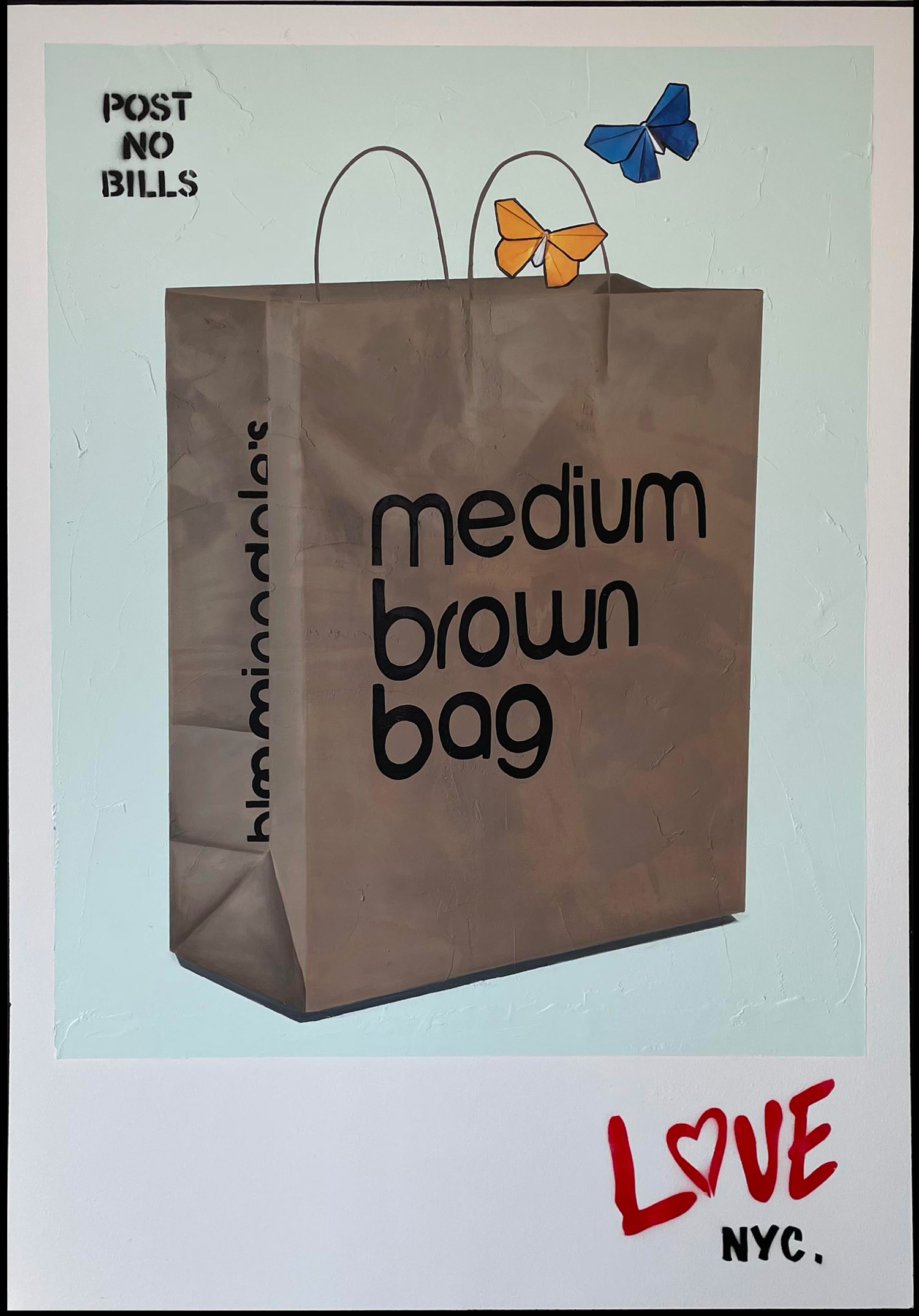 The medium brown bag